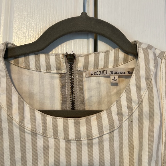 Rachel Roy Cut Out Denim Wide Leg Pantsuit - Picture 3 of 6